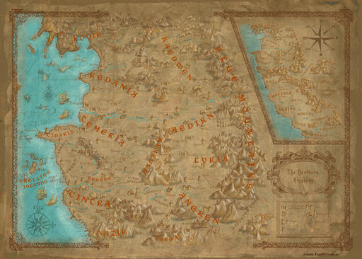 Ведьмак 2: Убийцы королей - Мир Ведьмака (+ карта)