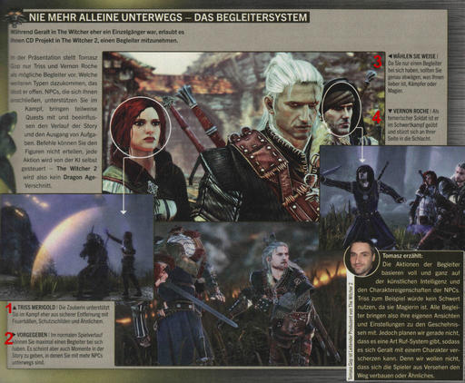 Ведьмак 2: Убийцы королей - Ведьмак 2 - превью от журнала PC Games (05/2010). Вольный перевод с немецкого, специально для Gamer.ru
