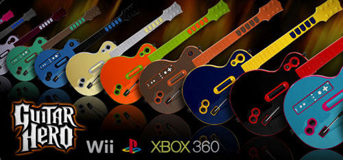 Контроллеры для Guitar Hero: Гитары