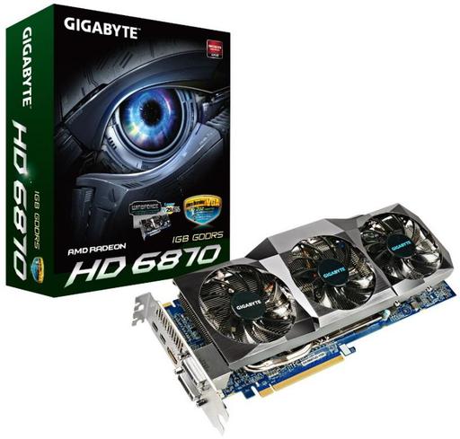 Игровое железо - Gigabyte готовит новые видеокарты серии Radeon HD 6870