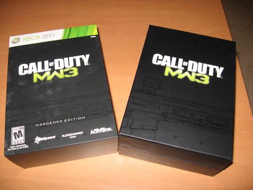 Распаковка Call of Duty:Modern Warfare 3 Hardened Edition!
