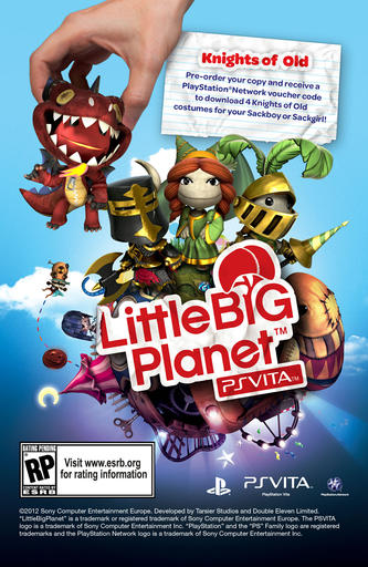 Новости - Новые костюмы для предварительно  заказавших игру LittleBigPlanet Vita