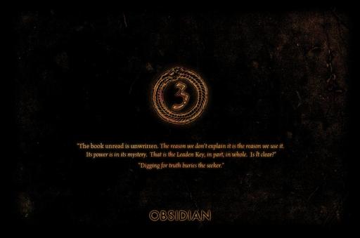 Обновление сайта Obsidian анонс новой игры через 3 дня
