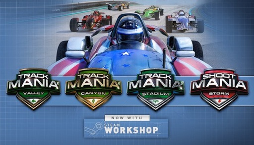 Новости - Коллекция TrackMania интегрирована в Steam Workshop