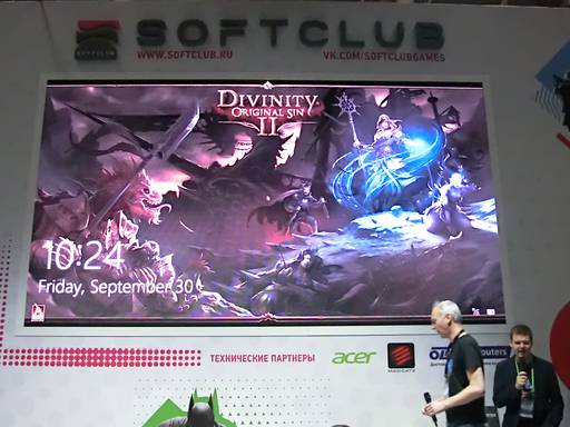 ИгроМир - Презентация игры "Divinity: Original Sin 2"  Свеном Винке на "Игромире 2016"